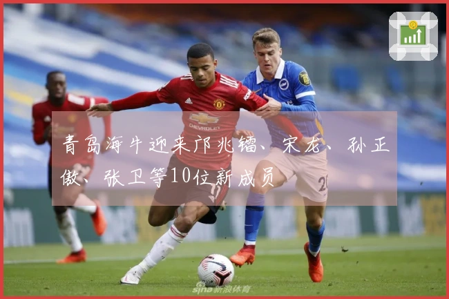 青岛海牛迎来邝兆镭、宋龙、孙正傲、张卫等10位新成员