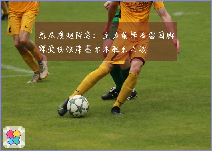 悉尼澳超阵容：主力前锋洛雷因脚踝受伤缺席墨尔本胜利之战